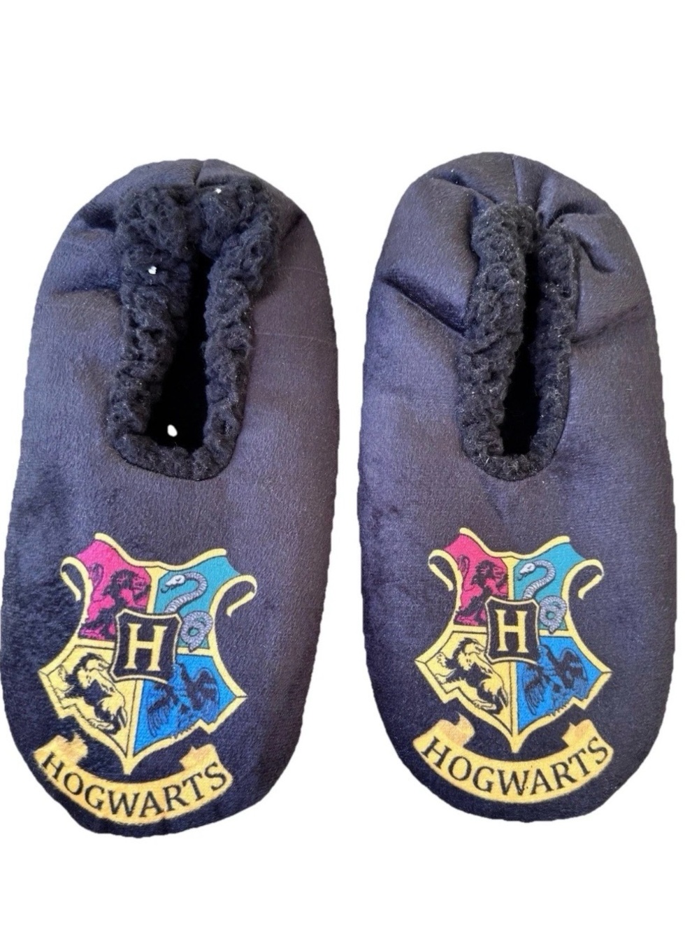 Mushies Harry Potter Adult Holiday Slipper Socks One Size Fits Most Fuzzy Warm